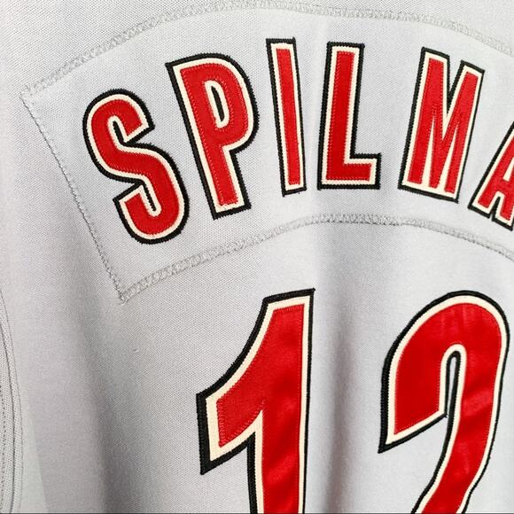 Houston Astros Harry Spilman Authentic Majestic Jersey Size 48 - Picture 9 of 11